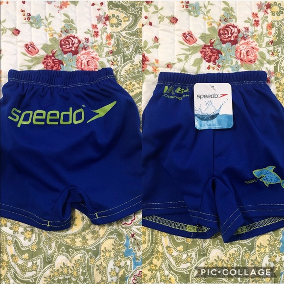 baby shark swim trunks 12 months